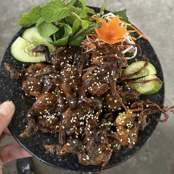 CHIM SẺ NƯỚNG MUỐI ỚT