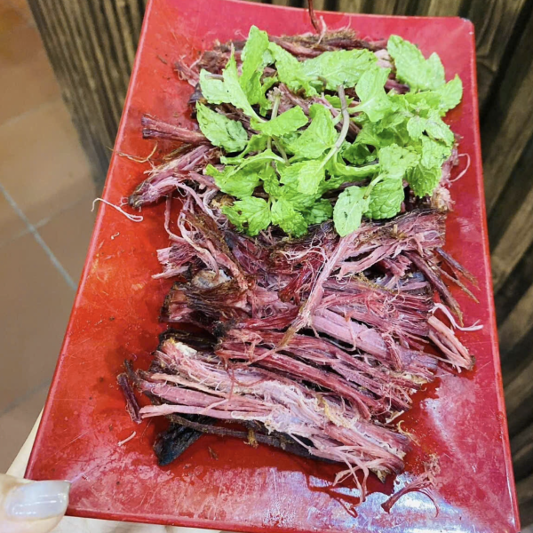 THỊT TRÂU SẤY GIÃ TAY